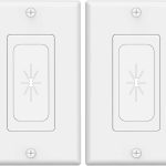 VCELINK White 2 Pack Wall Plate ABS Material-0