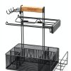 Geesta Grill Caddy Adjustable Steel Kitchen Organizer Black-3