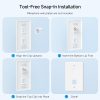 Cable Matters White Blank Keystone Jack-3