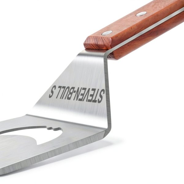 STEVEN-BULL S 7-in-1 Grill Spatula Stainless Steel Orange-1
