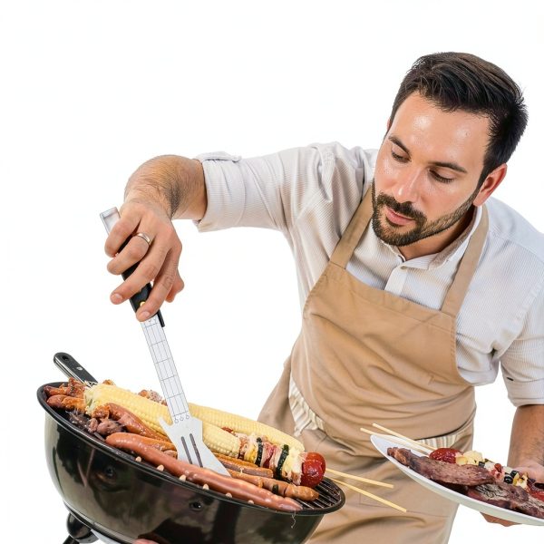 Barbecue Tool Set Rock Guitar Design Stainless Steel PEPKICN-3