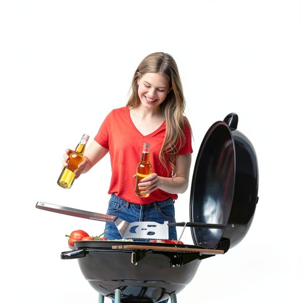 STEVEN-BULL S 7-in-1 Grill Spatula Stainless Steel Orange-7