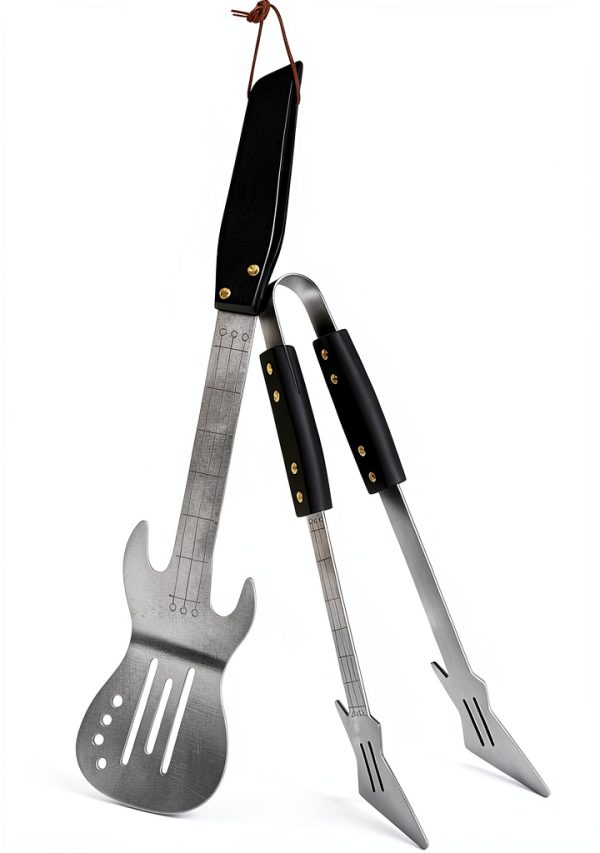 Barbecue Tool Set Rock Guitar Design Stainless Steel PEPKICN-0