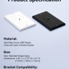 VCELINK White 2 Pack Wall Plate ABS Material-6
