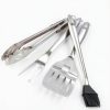 Alpha Grillers BBQ Tools Stainless Steel 4-Piece Set-1