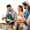 Barbecue Tool Set Rock Guitar Design Stainless Steel PEPKICN-5