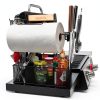 Geesta Grill Caddy Adjustable Steel Kitchen Organizer Black-1