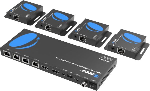 OreI 1x4 HDMI Extender for Satellite TV Splitters-0