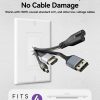 VCELINK White 2 Pack Wall Plate ABS Material-4