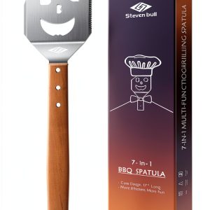 STEVEN-BULL S 7-in-1 Grill Spatula Stainless Steel Orange-0