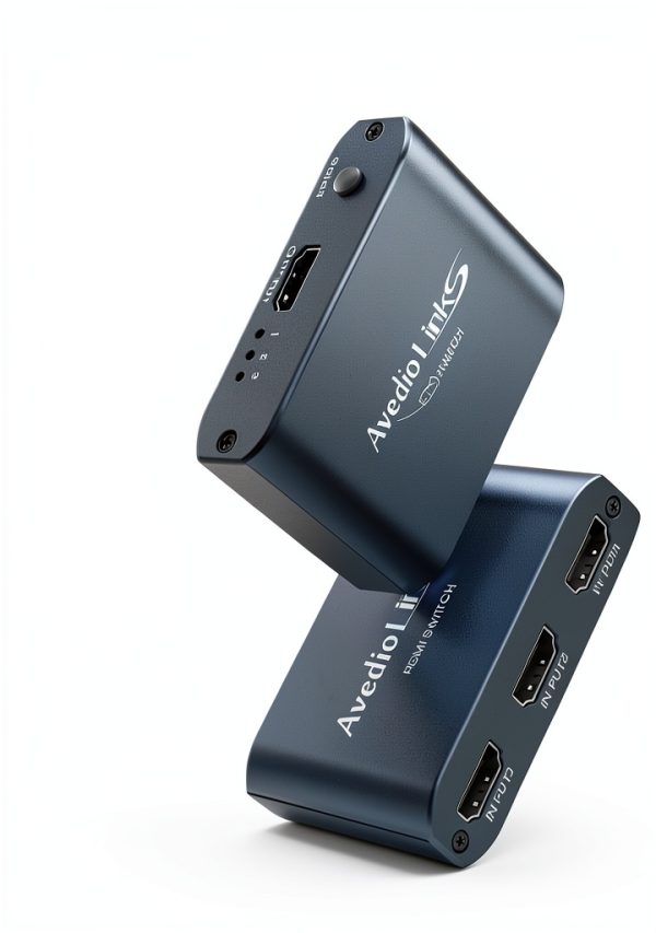 HDMI Switch 3 Ports avedio links Aluminum 4K 60Hz-5