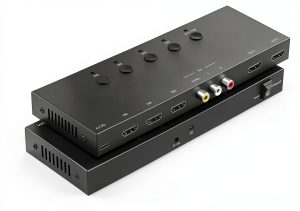 Y.D.F HDMI Switch 7 Port 4K Black Selector Gaming-0