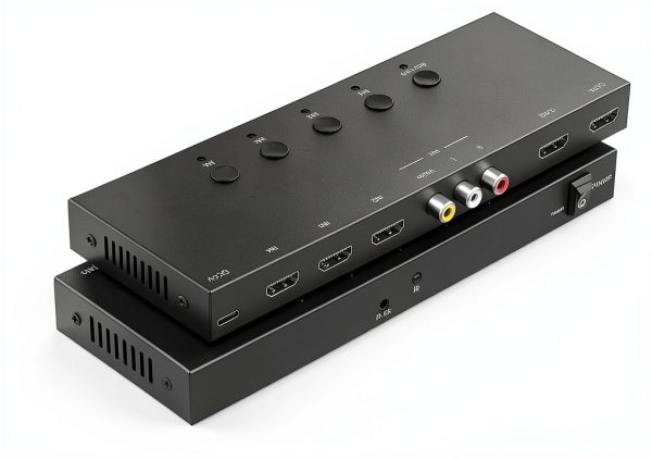 Y.D.F HDMI Switch 7 Port 4K Black Selector Gaming-0
