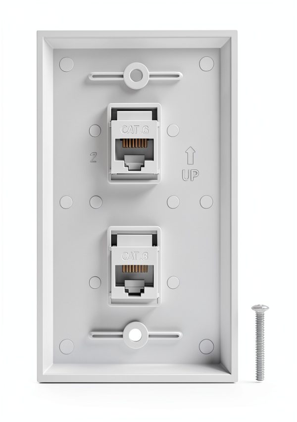 Cat6 Ethernet Wall Plate Phizli Electronics-1