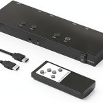 HDMI Switch 7 Port 4K Black by Y.D.F HDMI Selector-0