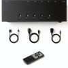 HDMI Switch Y.D.F Black 5 Port 4K for Gamers-8