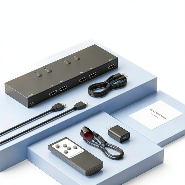 HDMI Switch 7 Port 4K Black by Y.D.F HDMI Selector-6