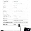 VCE 1-Port White Wall Plate Plastic Design-3