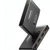 HDMI Switch VWRHar 3-Port Black Aluminum 4K Gaming-4