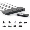 HDMI Switch 7 Port 4K Black by Y.D.F HDMI Selector-1
