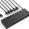 HDMI Switch Y.D.F Black 5 Port 4K for Gamers-5