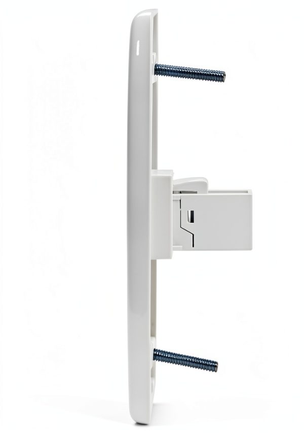 Cat6 Wall Plate Phizli White Plastic Design-2
