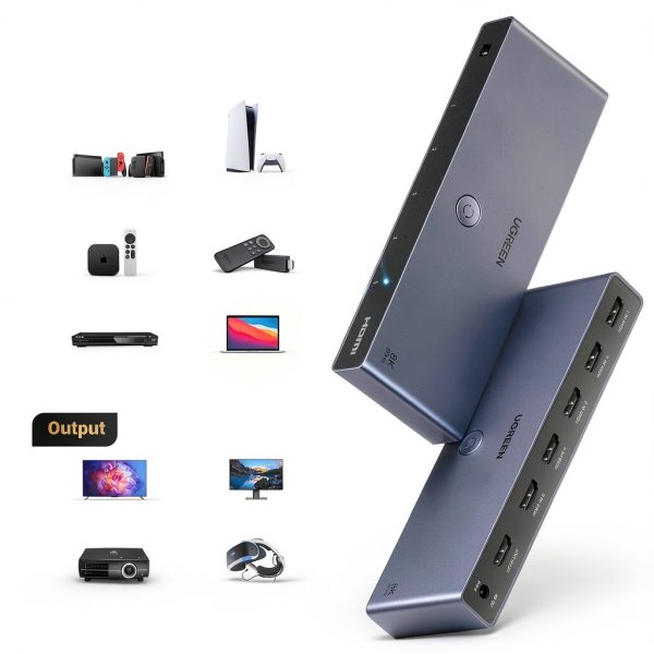 UGREEN HDMI Switch 5 In 1 Out for TV-7