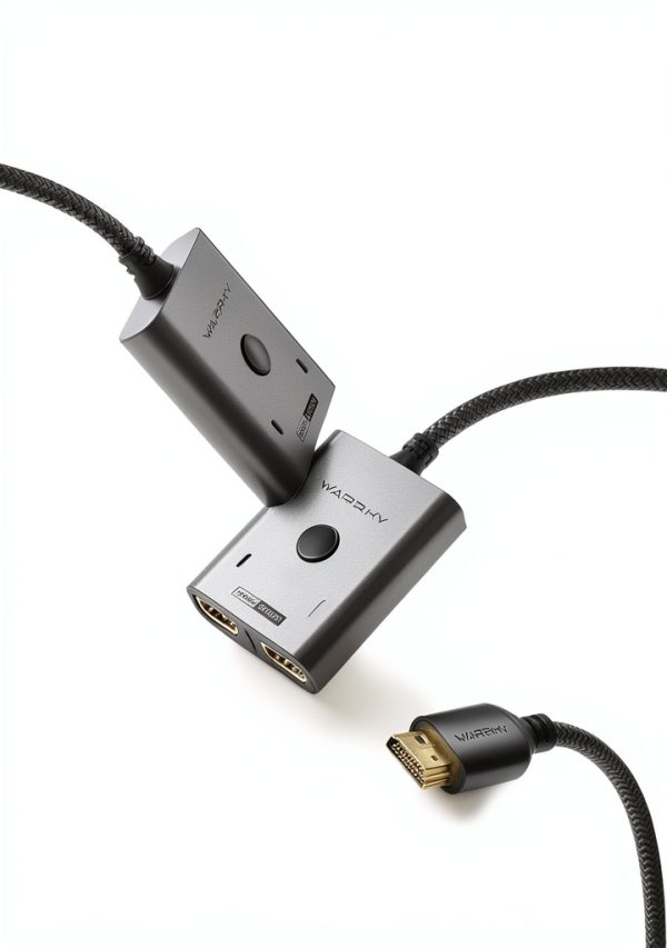 HDMI Switch WARRKY AV-H03 4K 60Hz Support – Multiple Colors-4