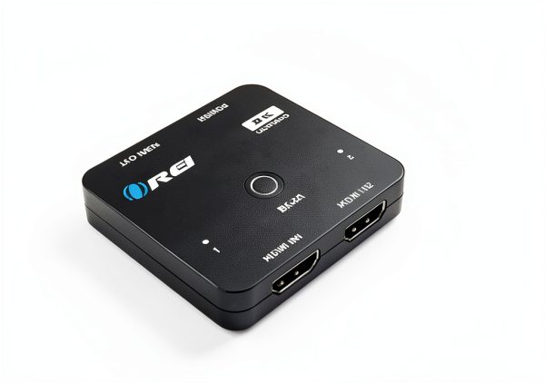 OREI 8K HDMI Switch 2x1 Dual Selector with Auto Manual Switching, VRR-4
