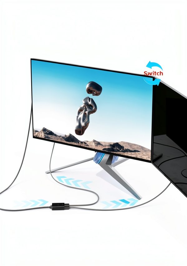 HDMI Switch WARRKY AV-H03 4K 60Hz Support – Multiple Colors-2