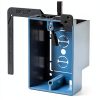 VCE Wall Plate Brush Cable Pass Through 2Pack Polished ABS Decorator-8