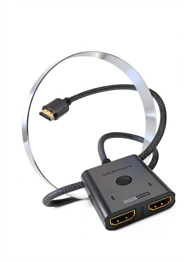HDMI Switch WARRKY AV-H03 4K 60Hz Support – Multiple Colors-7