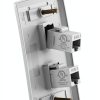 VCE Ethernet Wall Plate 2‑Port White Cat6 Keystone, 2 Pack-5
