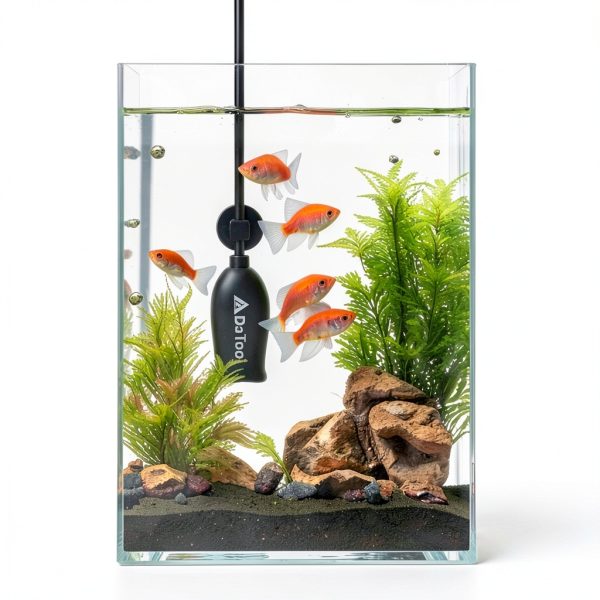 DaToo Super Mini Aquarium Heater 6W Flat Heater for 2 Gallon Tanks-6